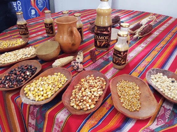imagen de chicha embotellada